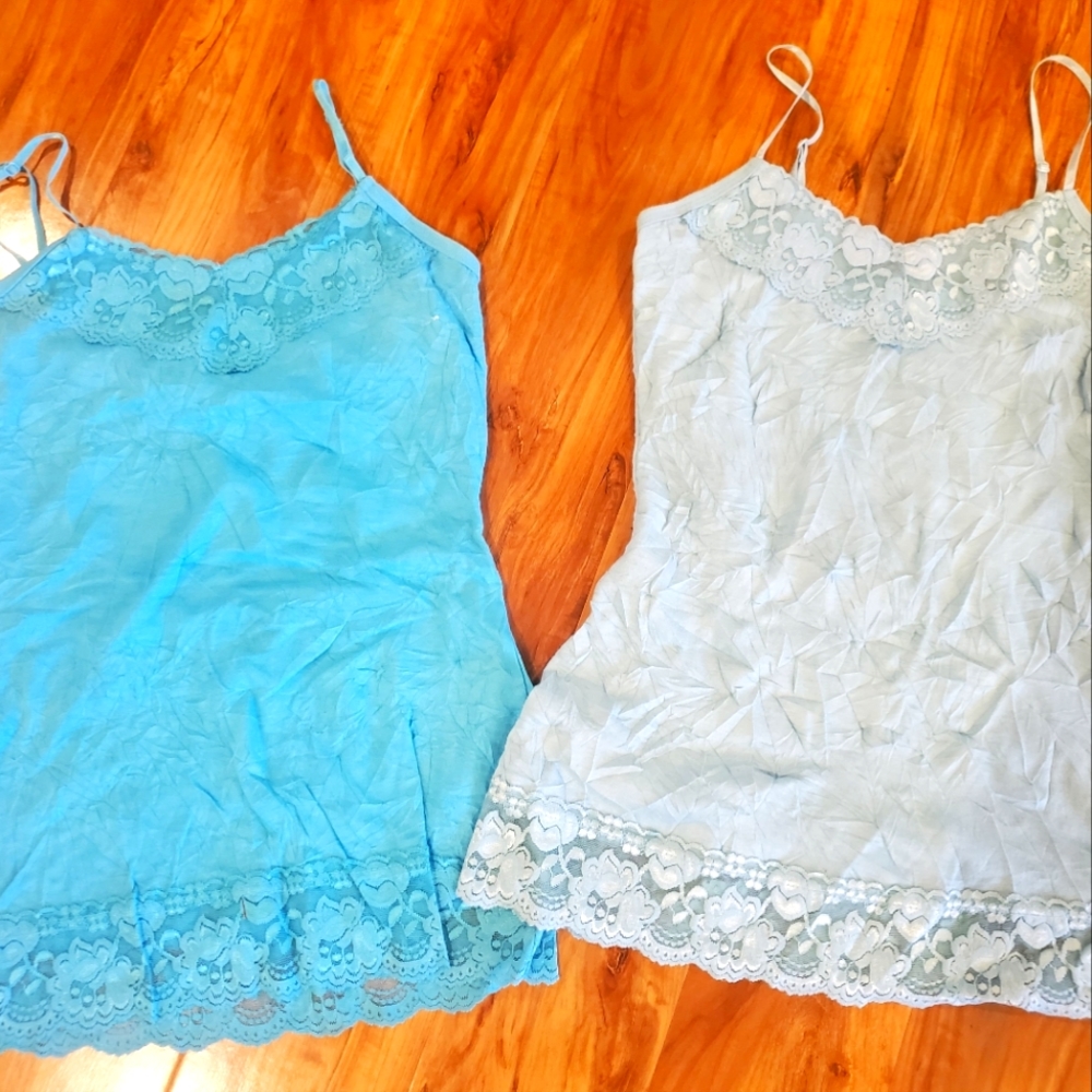 Maurices Blue Cami Lot
